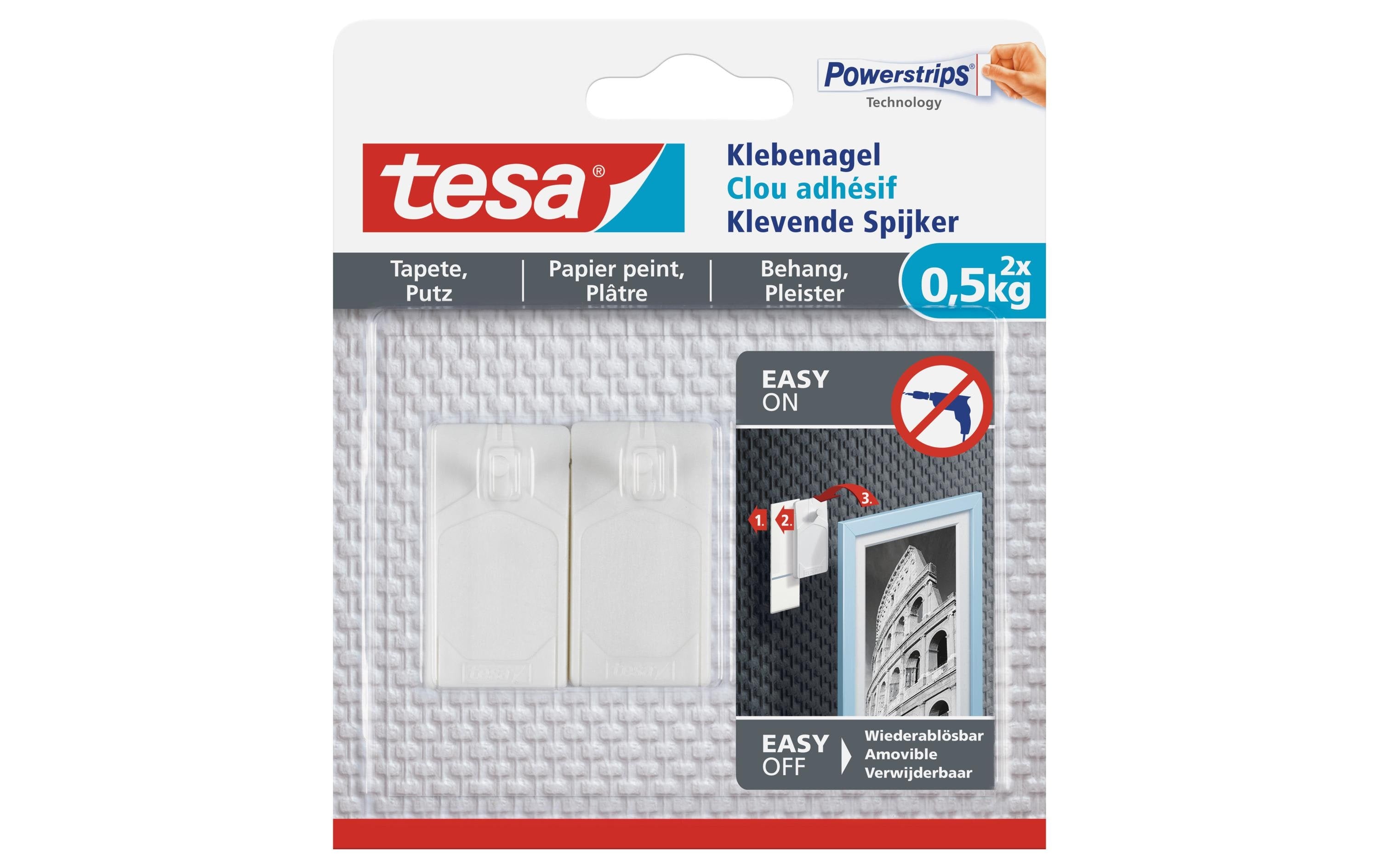Klebenagel Tapete&Putz, 0,5 kg 2 x 0,5KG
