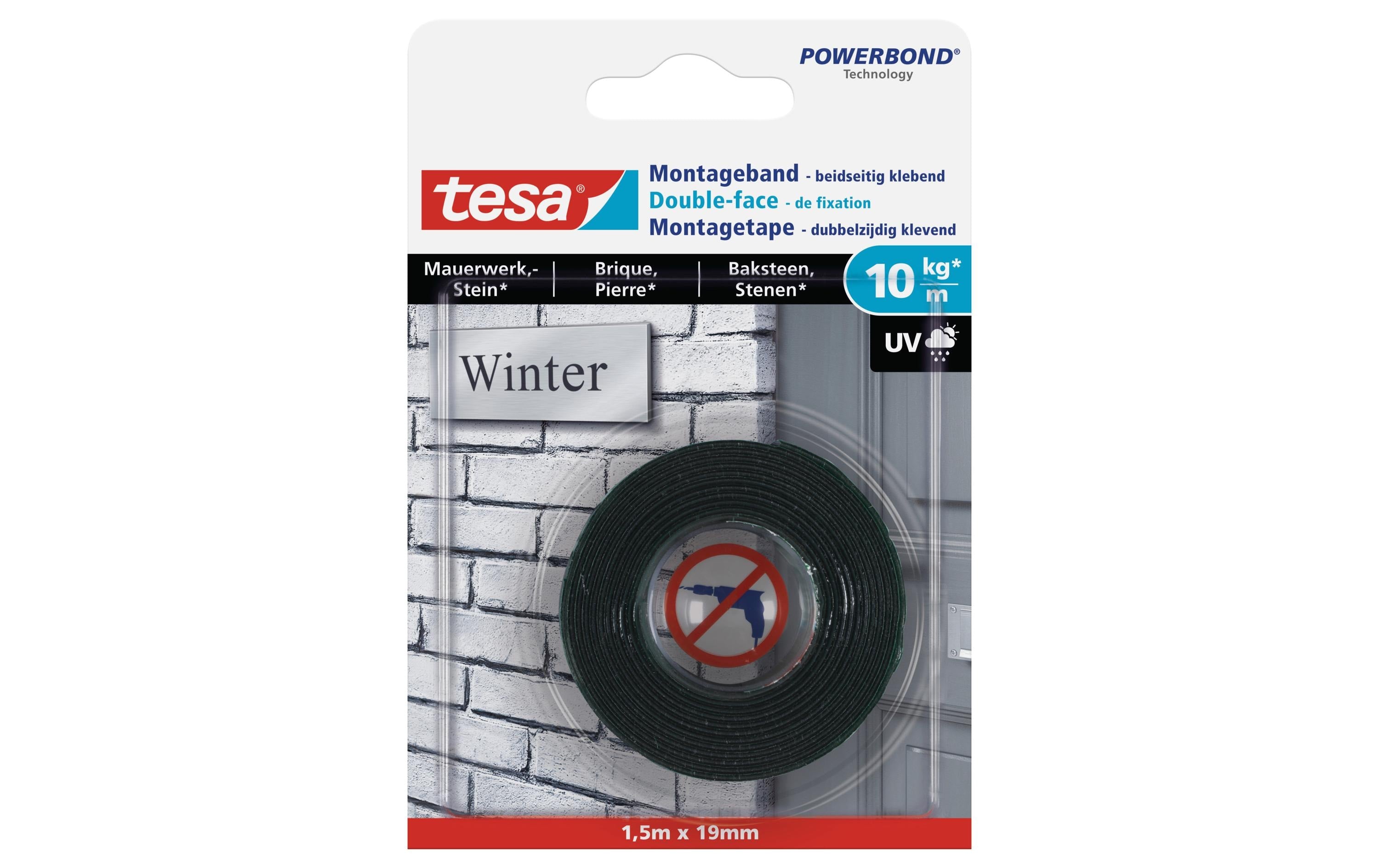 Montageband Mauerwerk, 10 kg 1,5 m x 19 mm