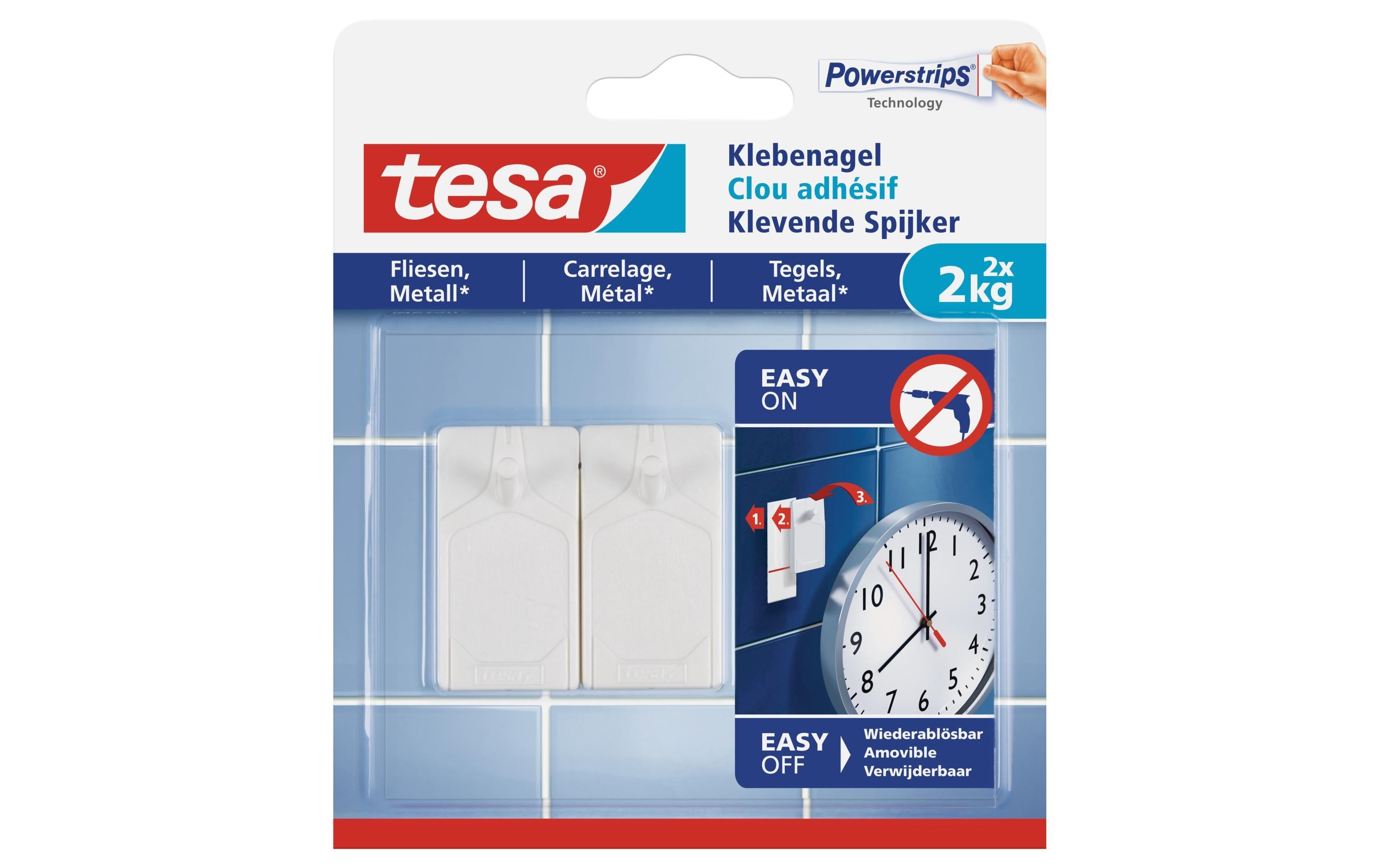 Klebenagel Fliesen, 2 kg 2 x 2KG