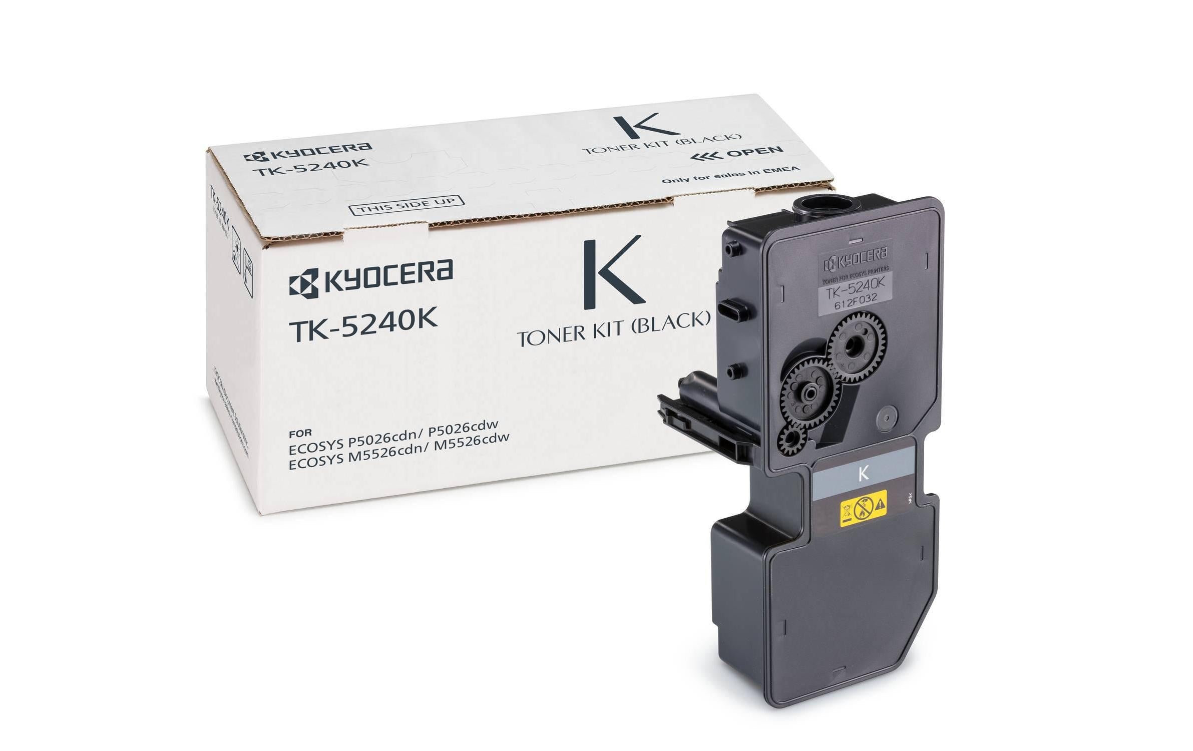 Toner Kyocera TK-5240K, black, ca. 4'000 S.,