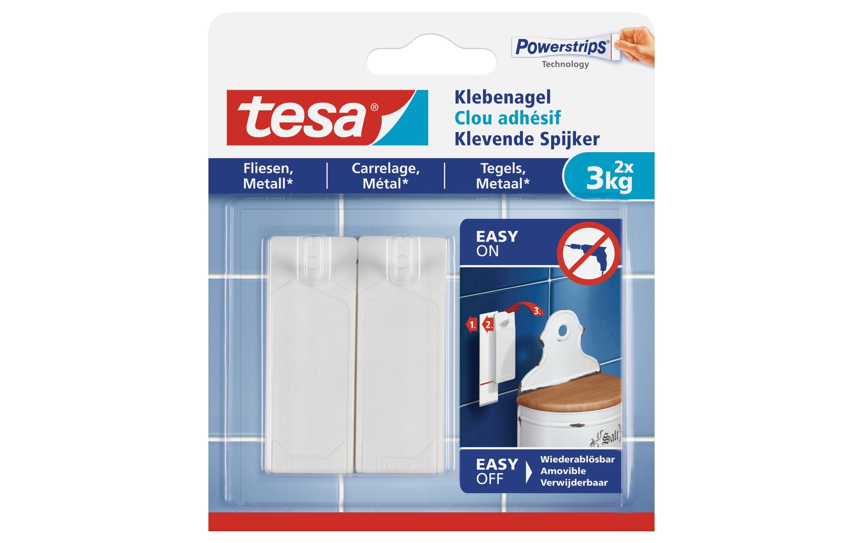 Klebenagel Fliesen, 3 kg 2 x 3KG
