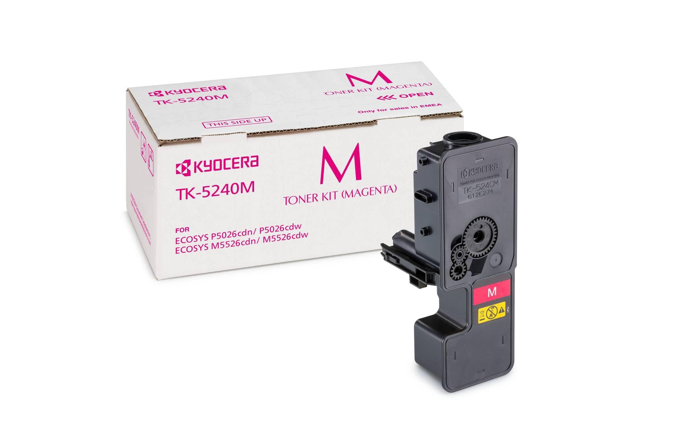 Toner Kyocera TK-5240M, magenta, ca. 3'000 S.,