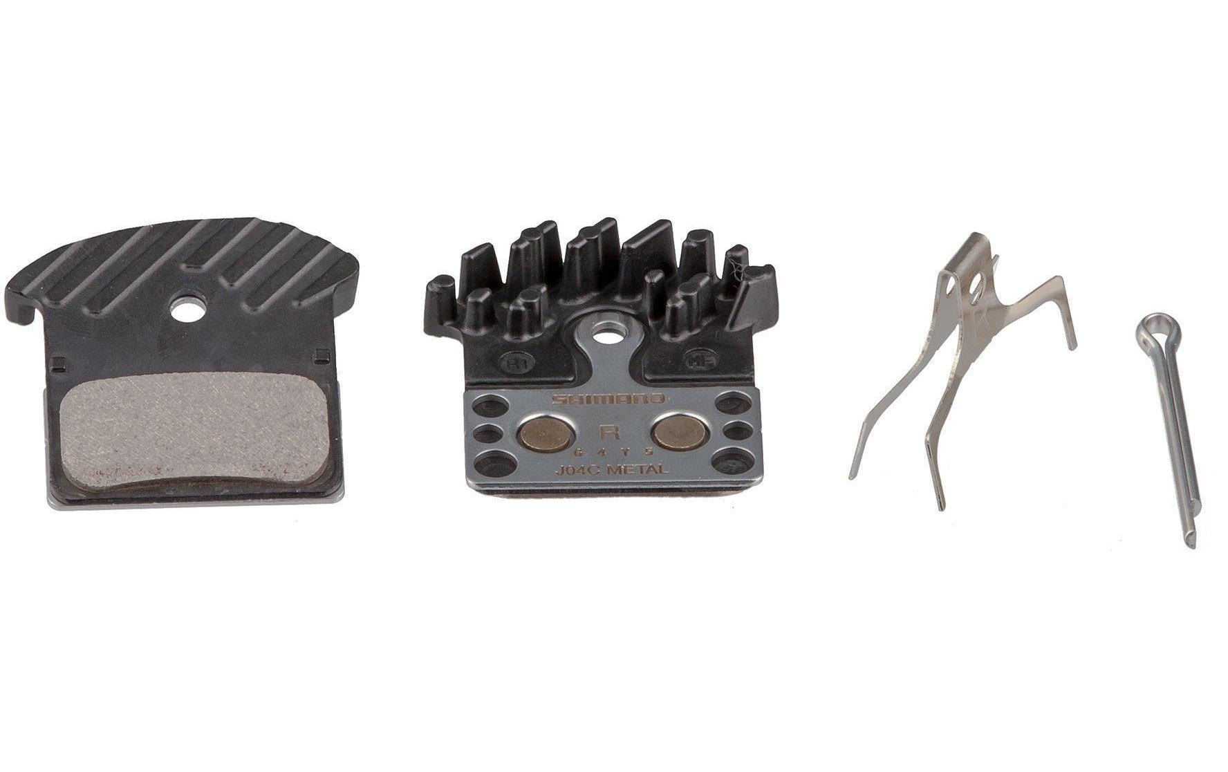 Shimano J04C, Bremsbeläge, Sintermetall Mit Feder und Clip