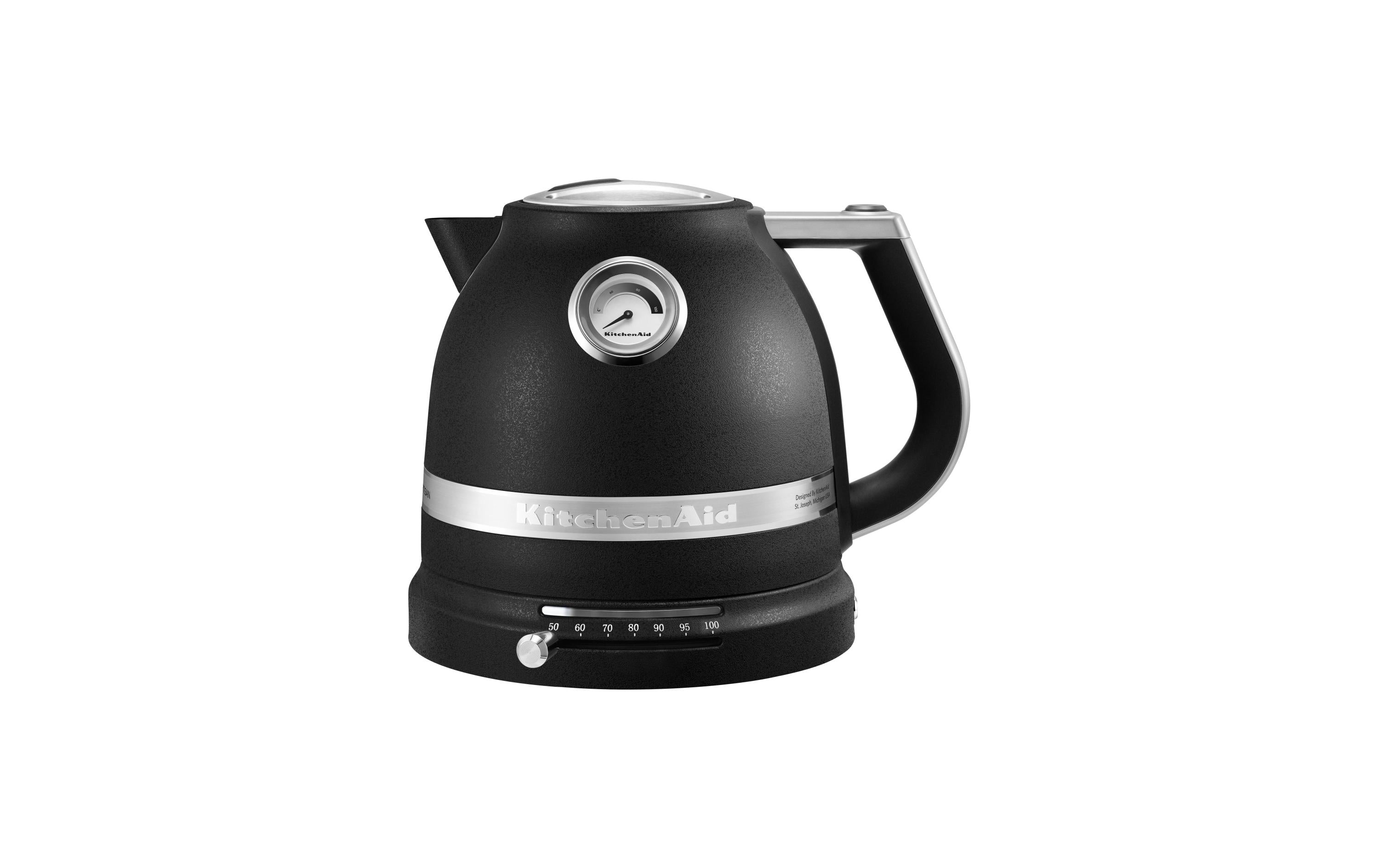 KitchenAid Wasserkocher Artisan 1.5 l e-sch mit Temperatureinstellung und - Anzeige