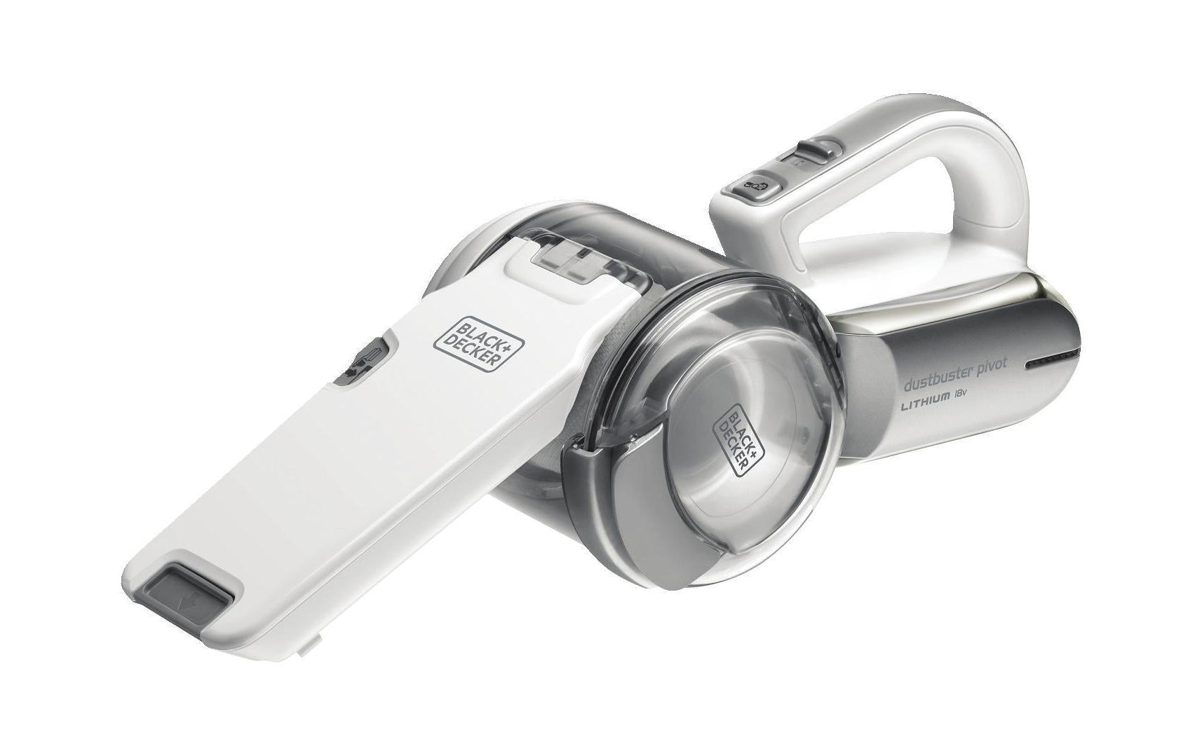 BLACK+DECKER Akku-Handsauger Pivot Titan Chrom