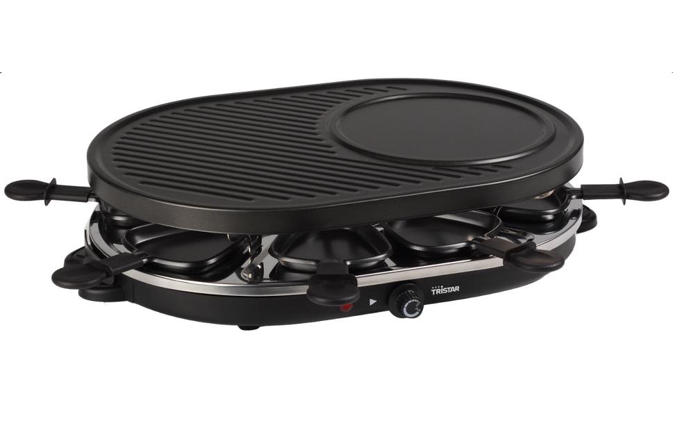 Tristar Raclette mit Grillplatte für 8 Personen