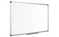 Bi-Office Whiteboard 180 x 120 cm gerastete Oberfläche, mit Alurahmen