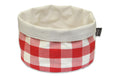 Heidi Cheese Line Brottasche Rondo Vichy Ø 20cm, Höhe 15cm, zusammenfaltbar