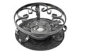 Heidi Cheese Line Rechaud Forge Metall, Sockel und Pastenbrenner, 23cm