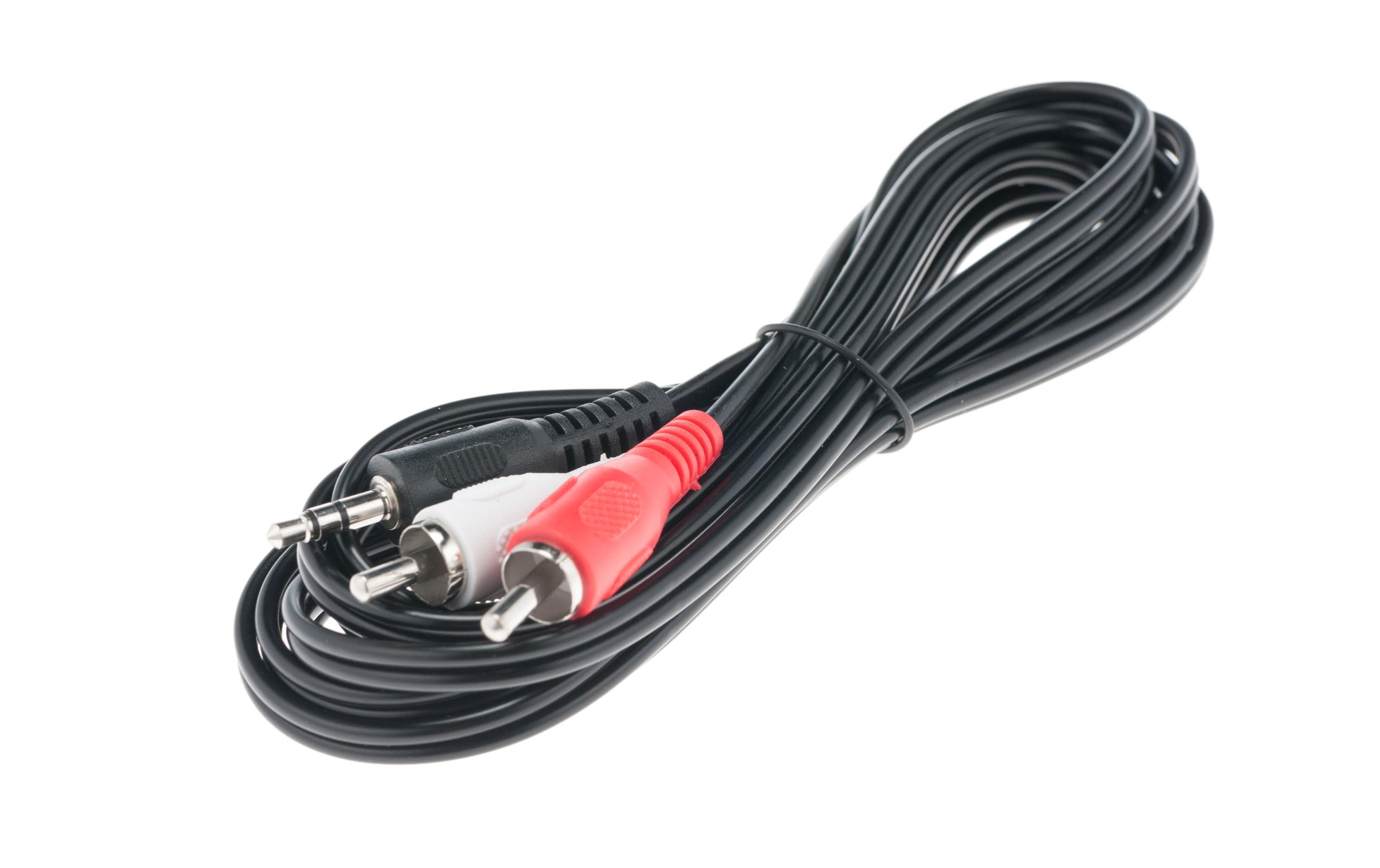 Swisscom Audio cable stereo 3.5mm - 2x cinch, 2.5m