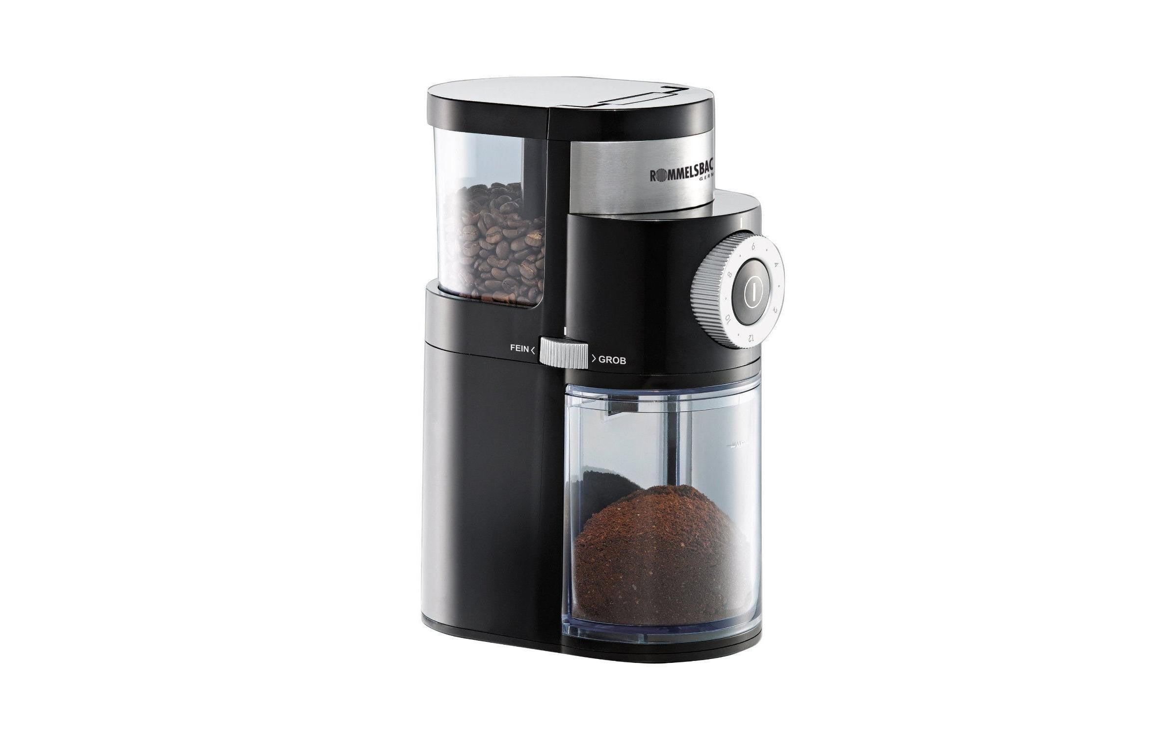 Rommelsbacher Kaffeemühle 20.EKM 200 mit Scheibenmahlwerk