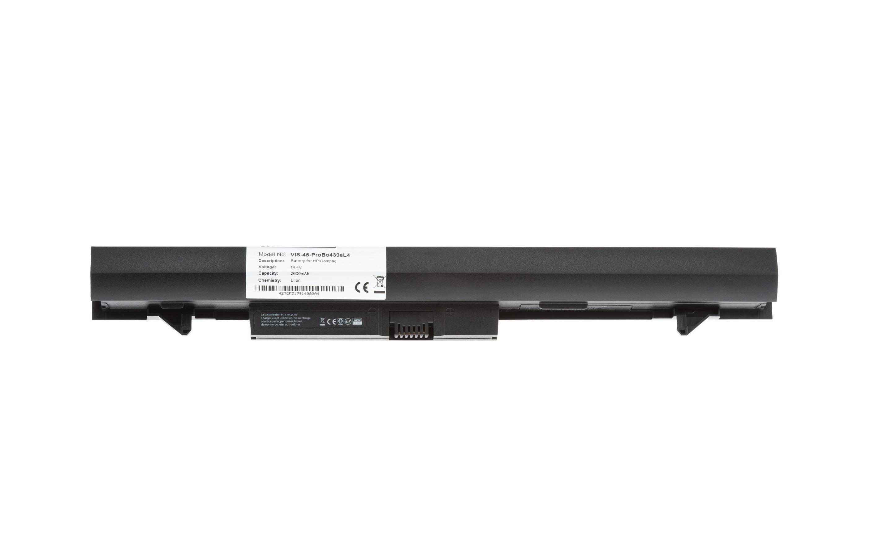 Vistaport Notebook Batteries für HP LiIon, 10.8V, 2600mAh