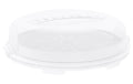 Rotho Tortenglocke flach Fresh weiss 355x345x110 mm