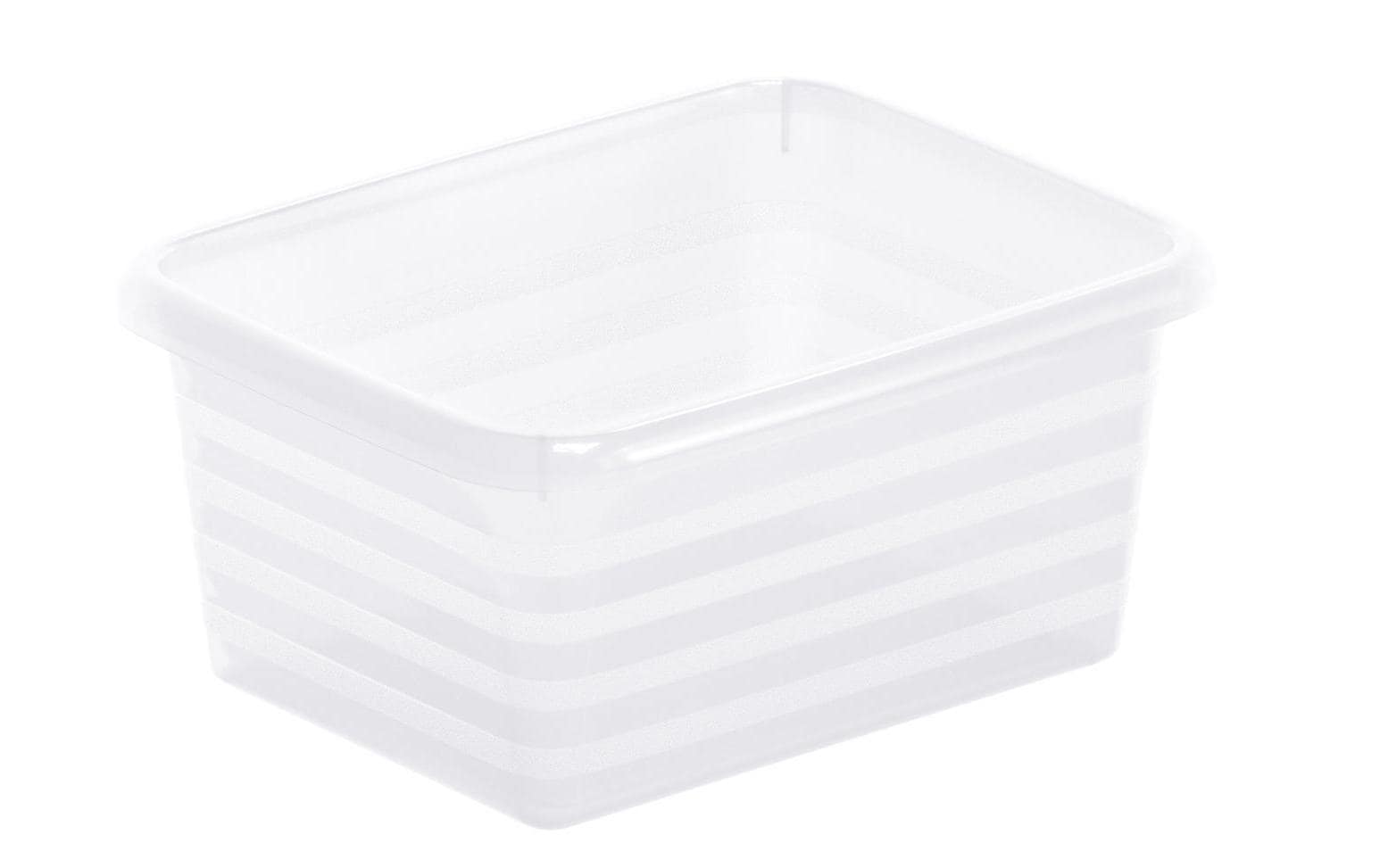 Rotho Formatkörbchen A7 Linus transparent 140x110x60 mm