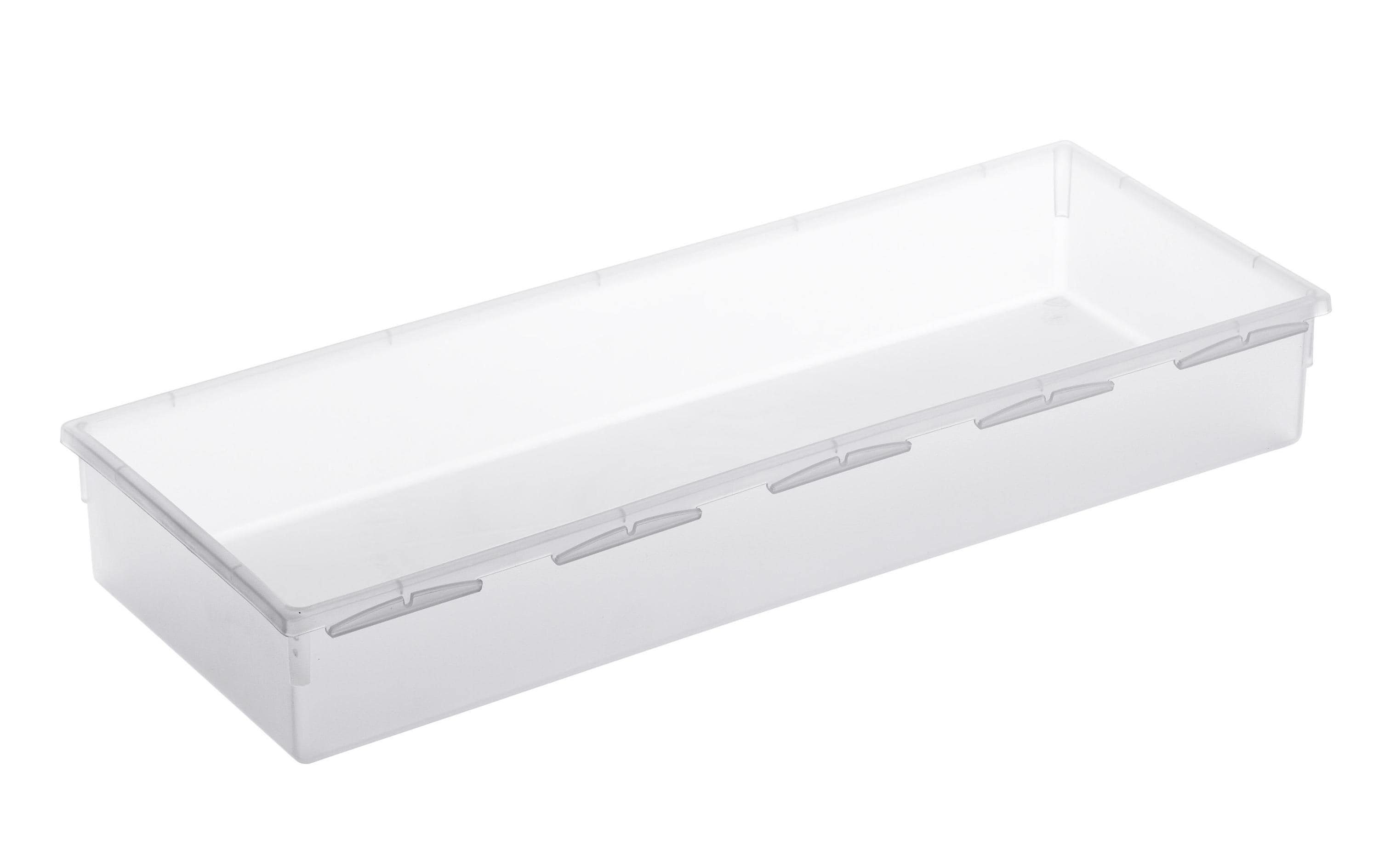 Rotho Ordnungssystem 38x15cm Basic transparent, 380x150x50 mm