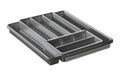 Rotho Besteckkasten Domino Anthrazit