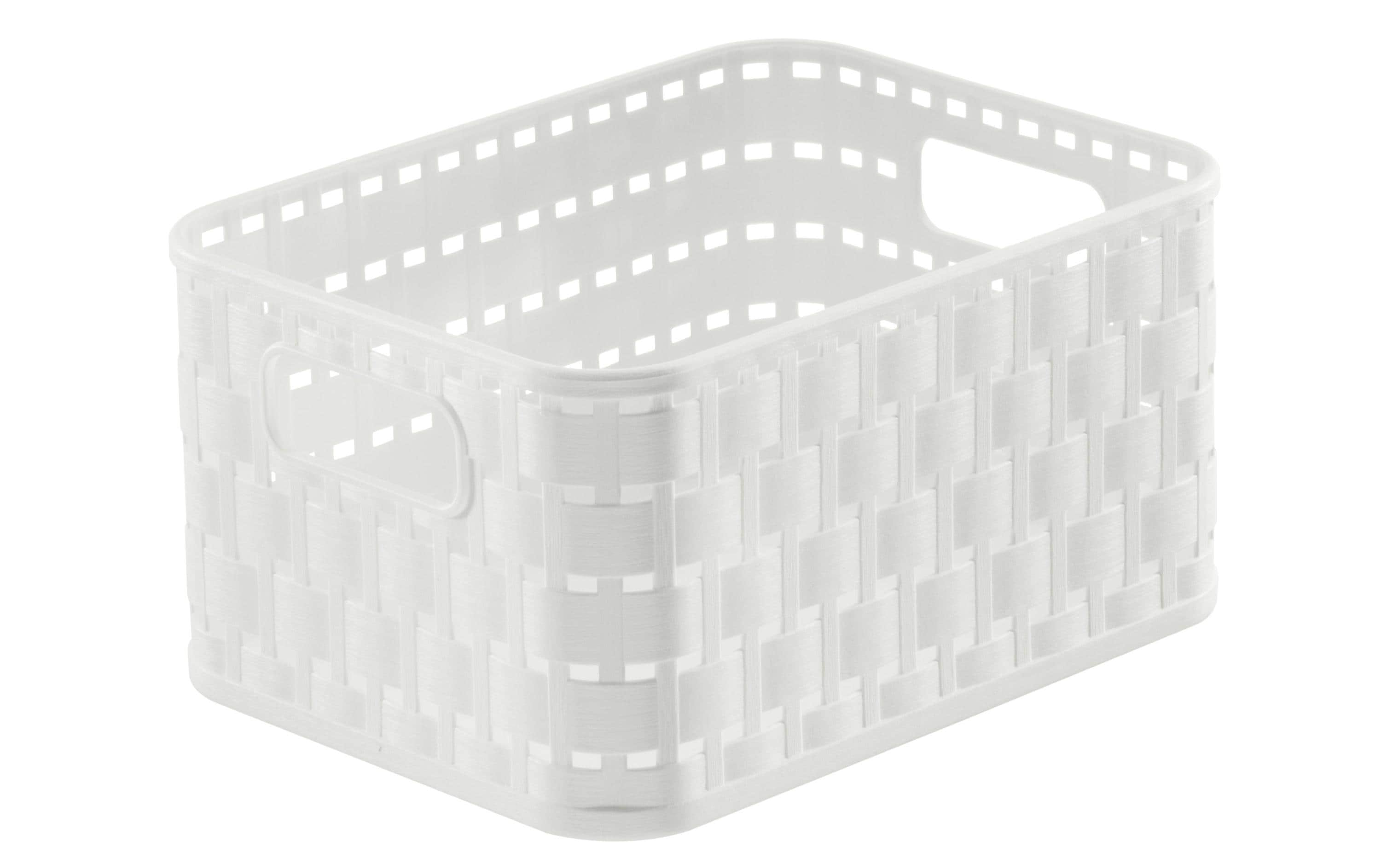 Rotho Korb A6 Country 2 Liter weiss 183x137x98 mm