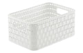 Rotho Korb A6 plus Country 4 Liter weiss 237x158x108 mm