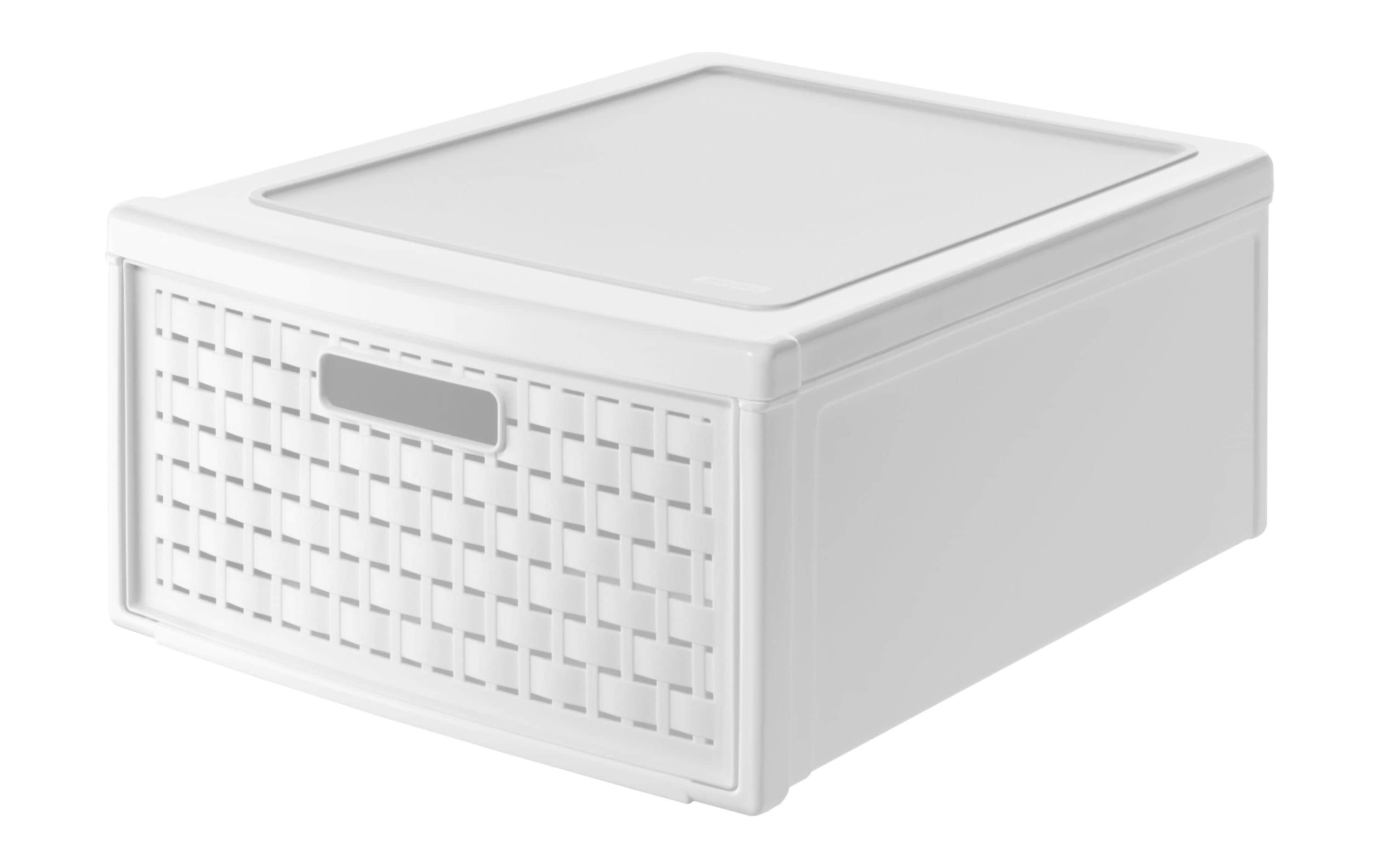 Rotho Schubladenbox gross Country weiss 450x340x200 mm