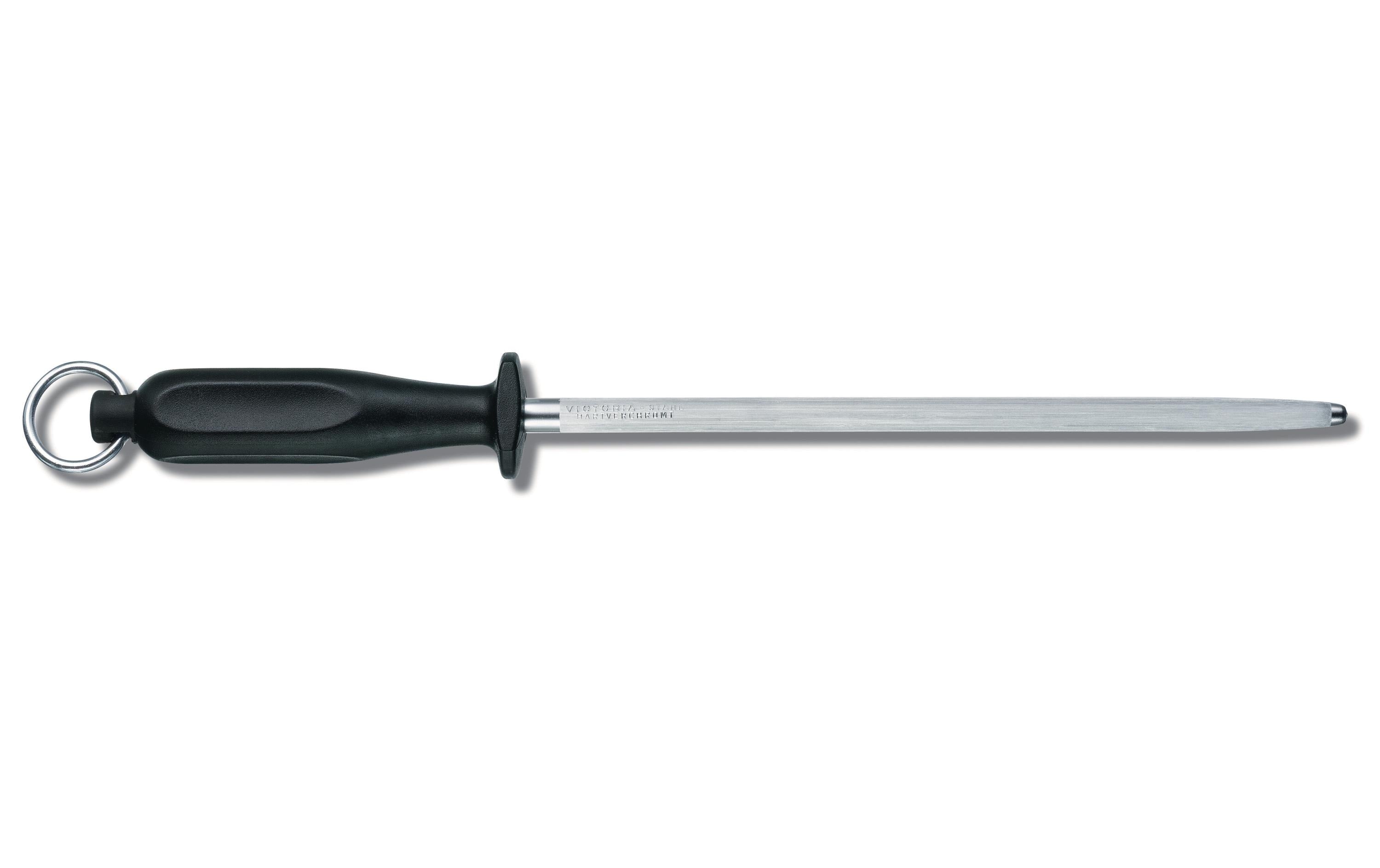 Victorinox Küchenstahl 25cm Rund, Mittelfeinzug
