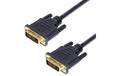 HDGear DVI-D Kabel: 7.5m, Dual-Link, Stecker 24+1 auf Stecker 24+1, schwarz