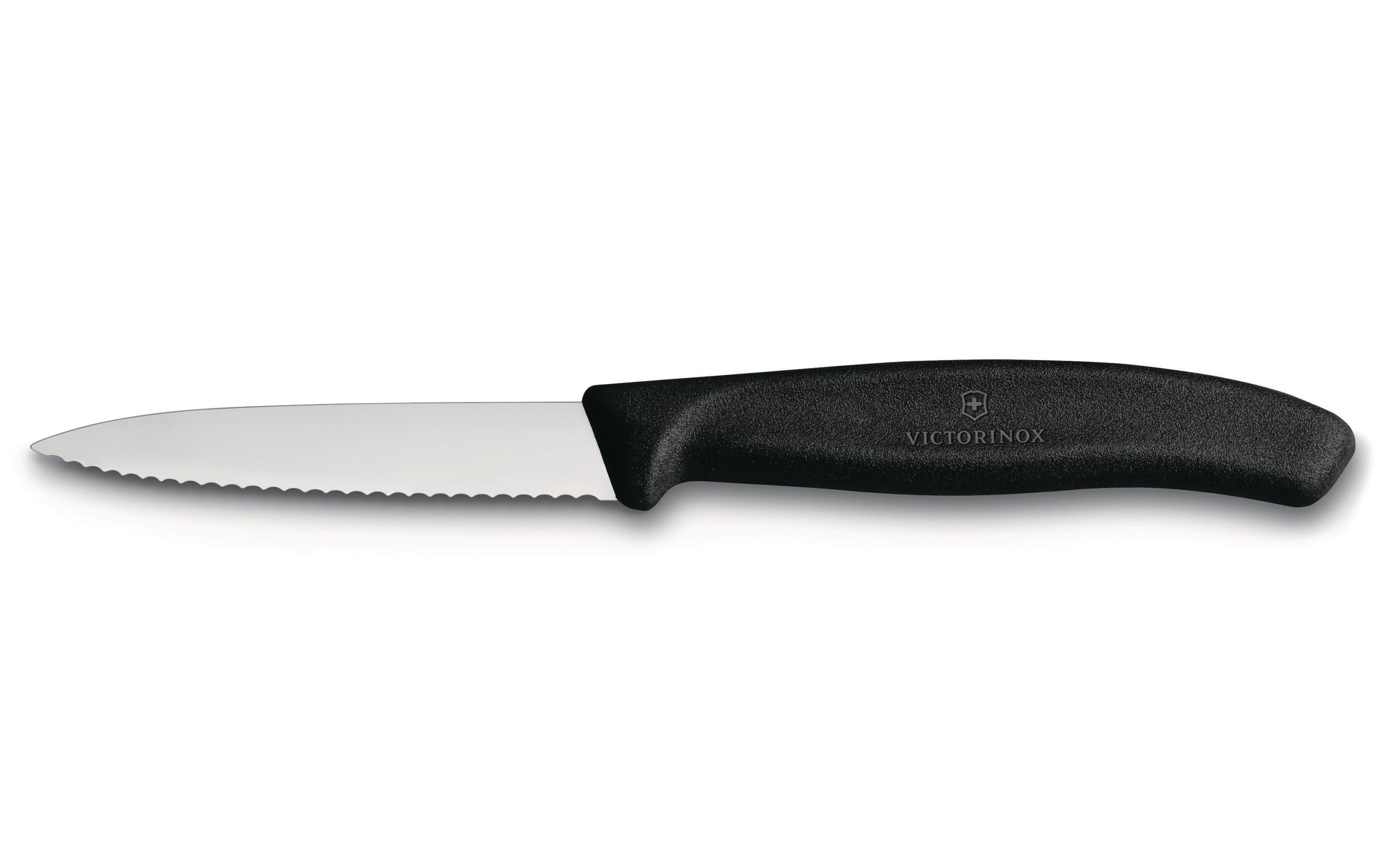Victorinox Gemüsemesser 8cm Wellenschliff, Mittelspitz