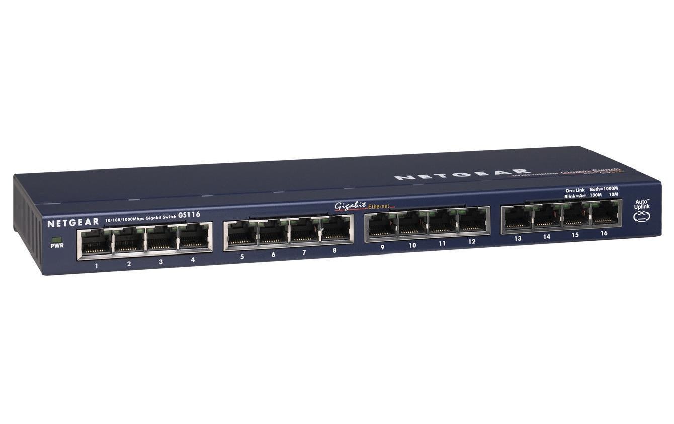 Netgear GS116: 16 Port Switch