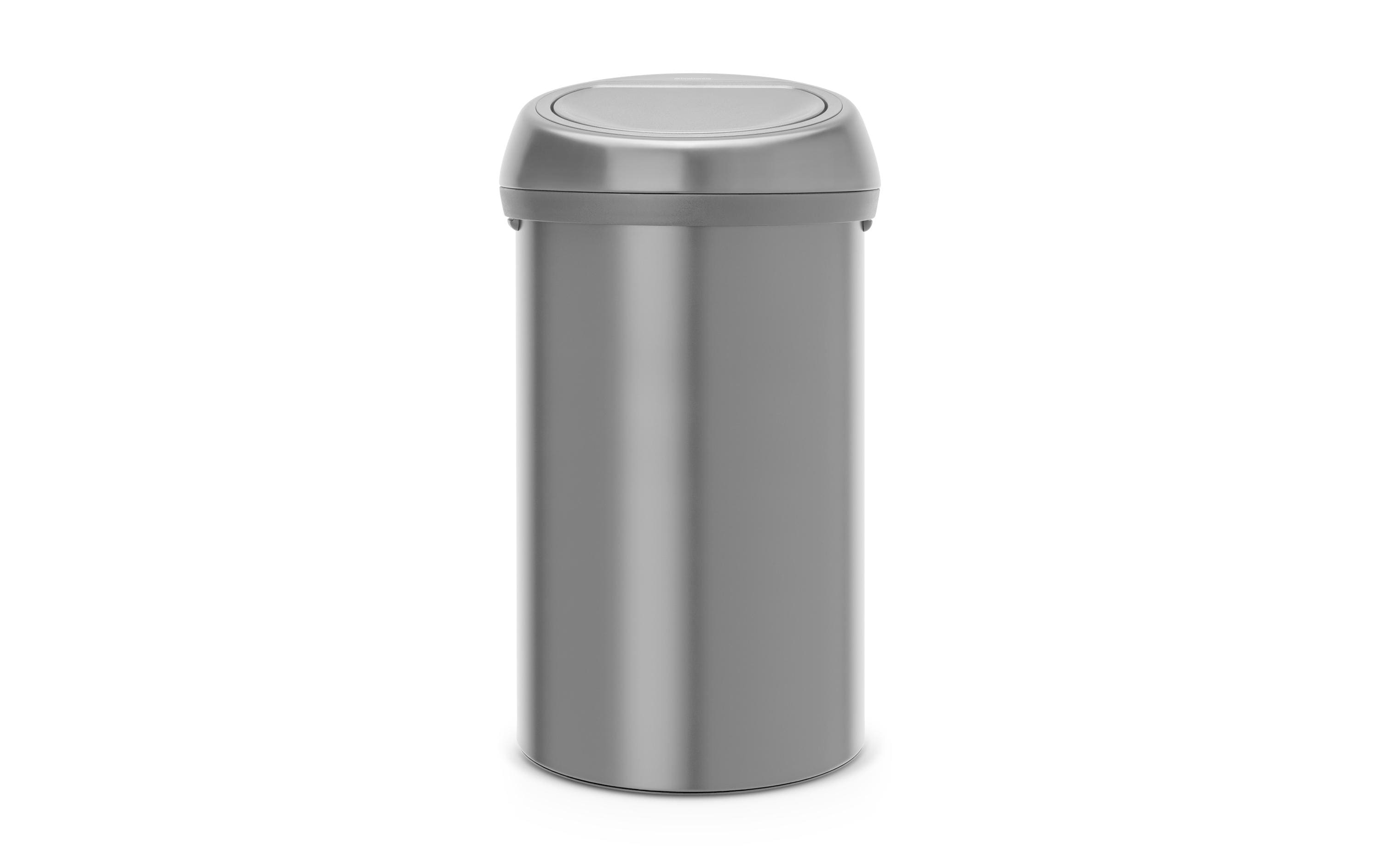 Brabantia Touch Bin® 60 Liter Matt Black Inhalt 60 Liter