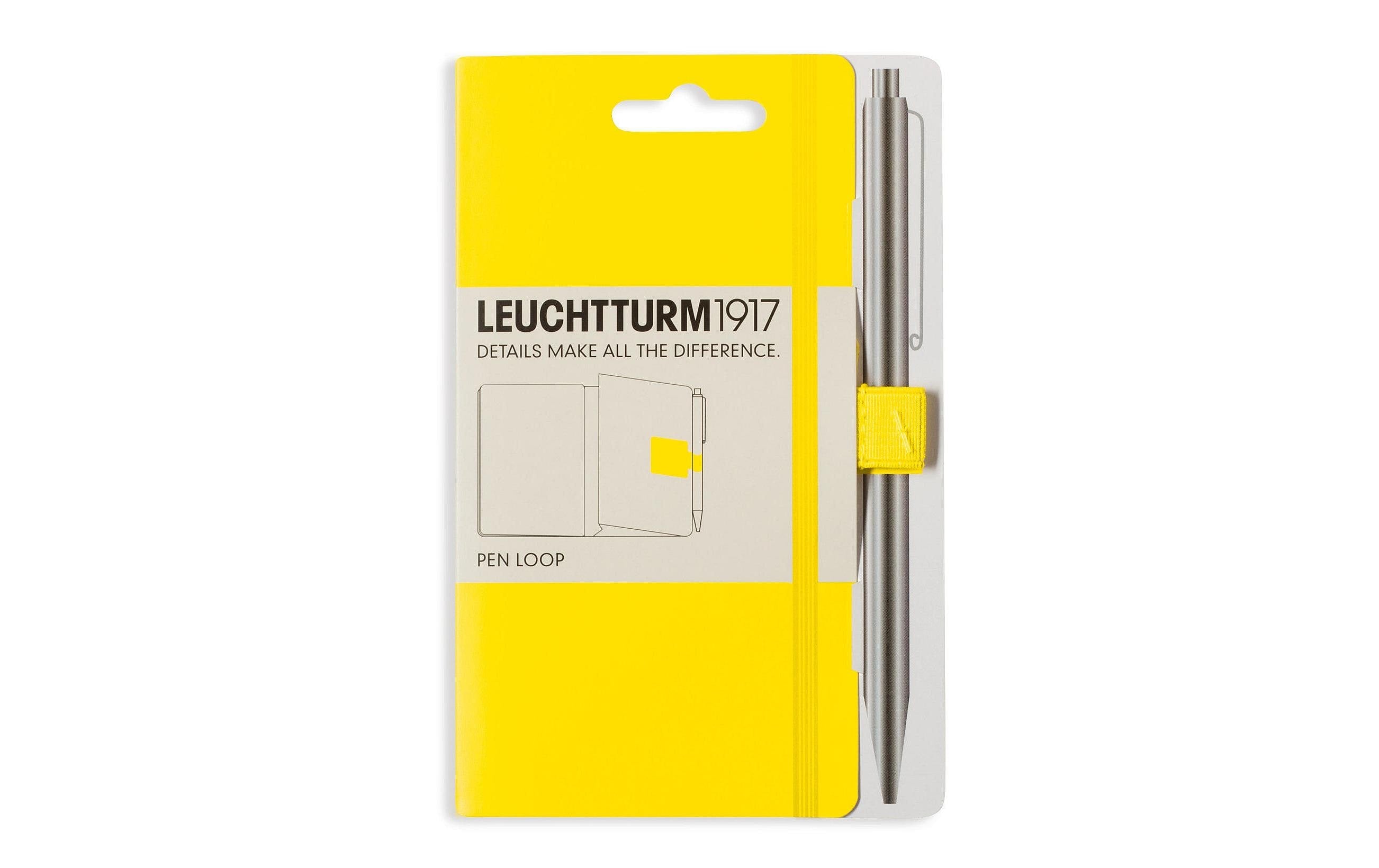 Leuchtturm Stiftschlaufe zitrone