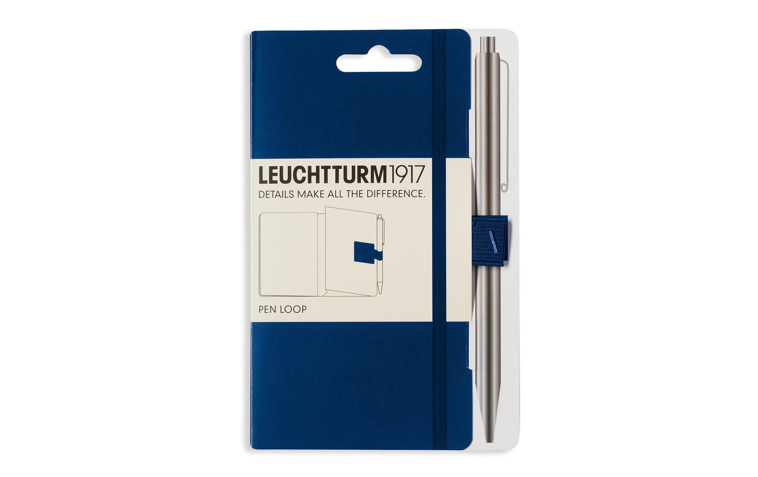 Leuchtturm Stiftschlaufe marine