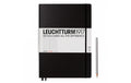 Leuchtturm Notizbuch Master Slim A4 liniert schwarz, 121 Seiten
