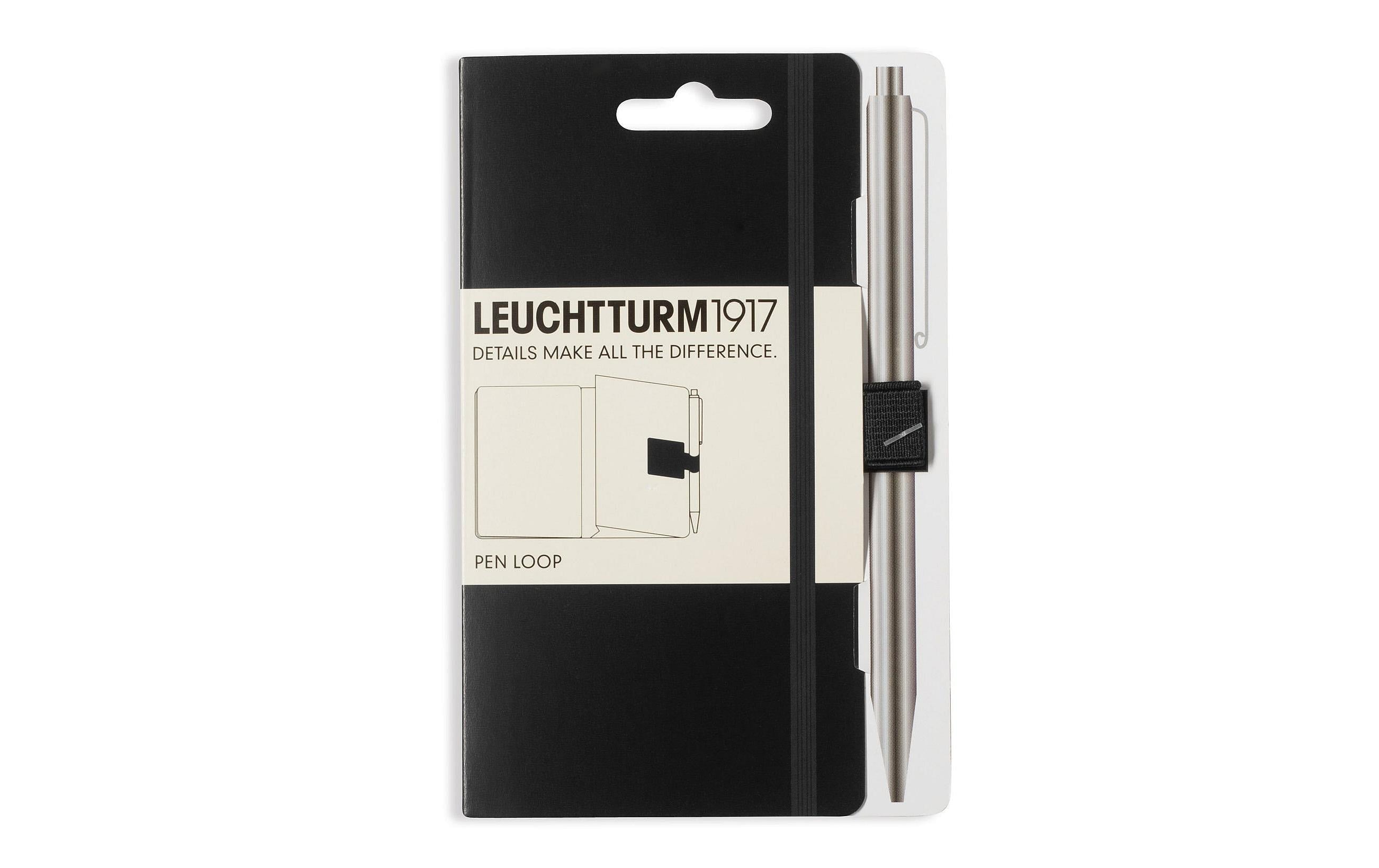 Leuchtturm Stiftschlaufe schwarz