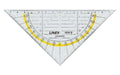 Linex: Geometriedreieck 16cm Geo-Dreieck