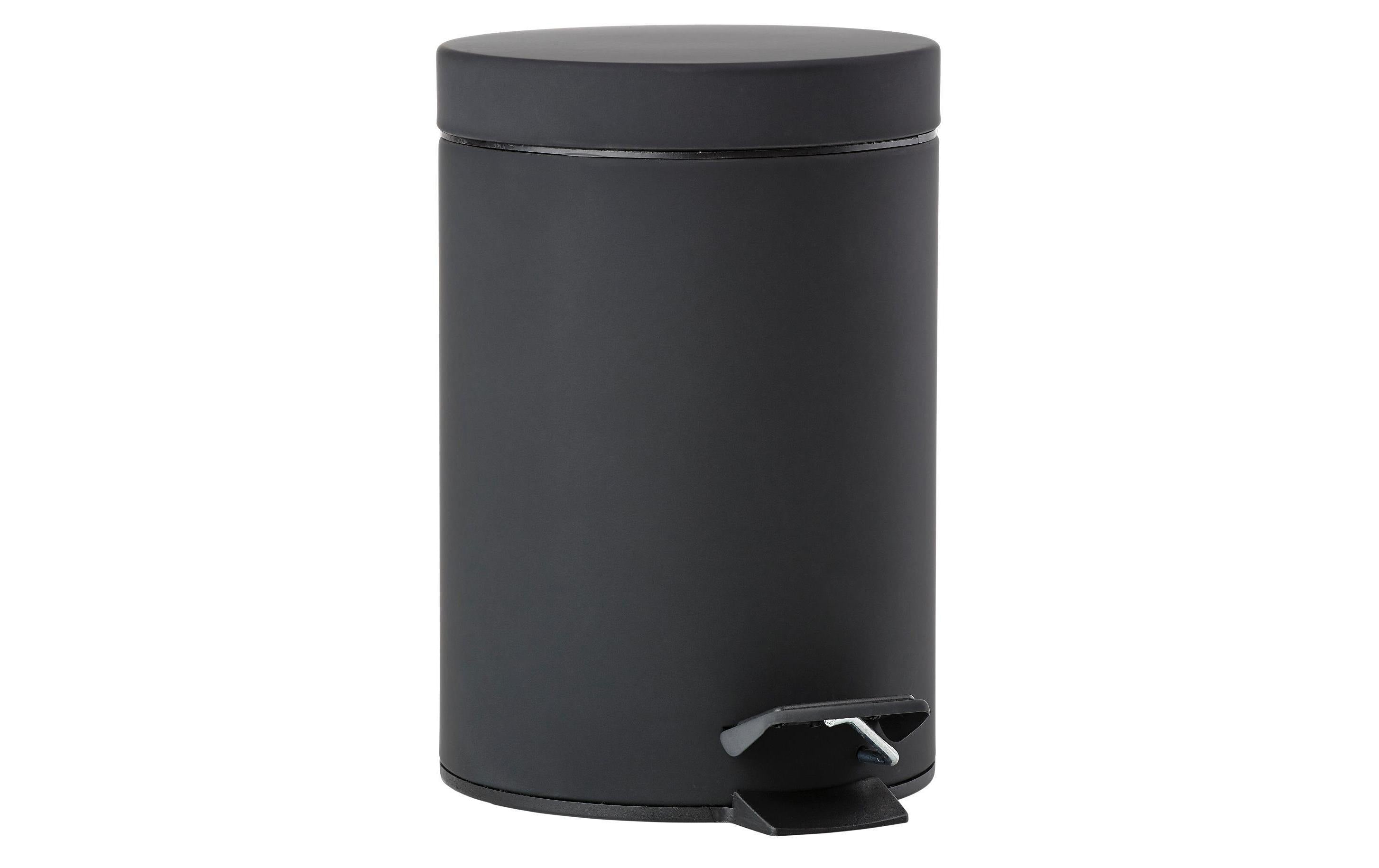 Zone Treteimer schwarz 3 Liter