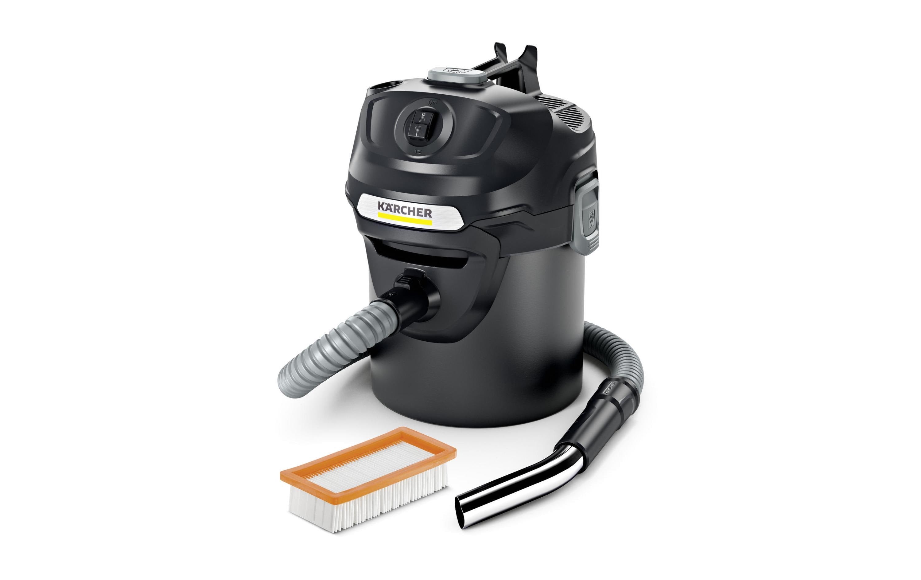 Kärcher Aschesauger AD 2 CH 600W, 14l-Metabehälter, robust