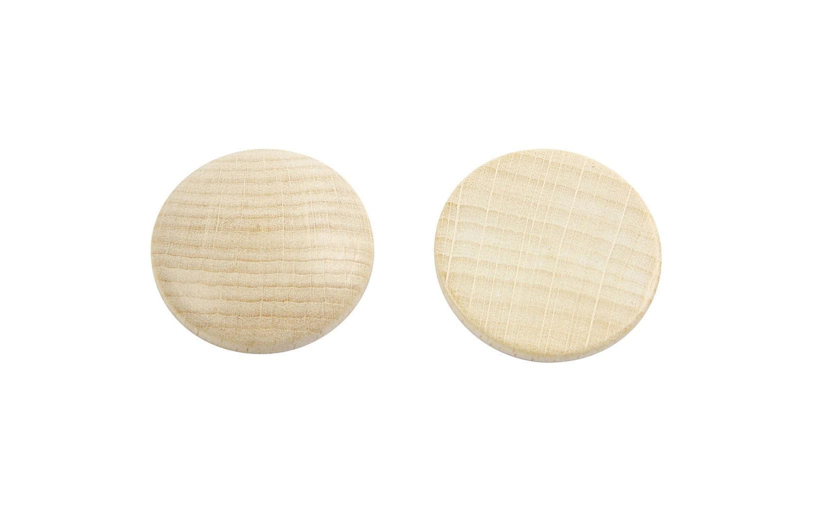 Creativ Company Holzknöpfe 30 mm 150 Stück, Dicke: 6 mm