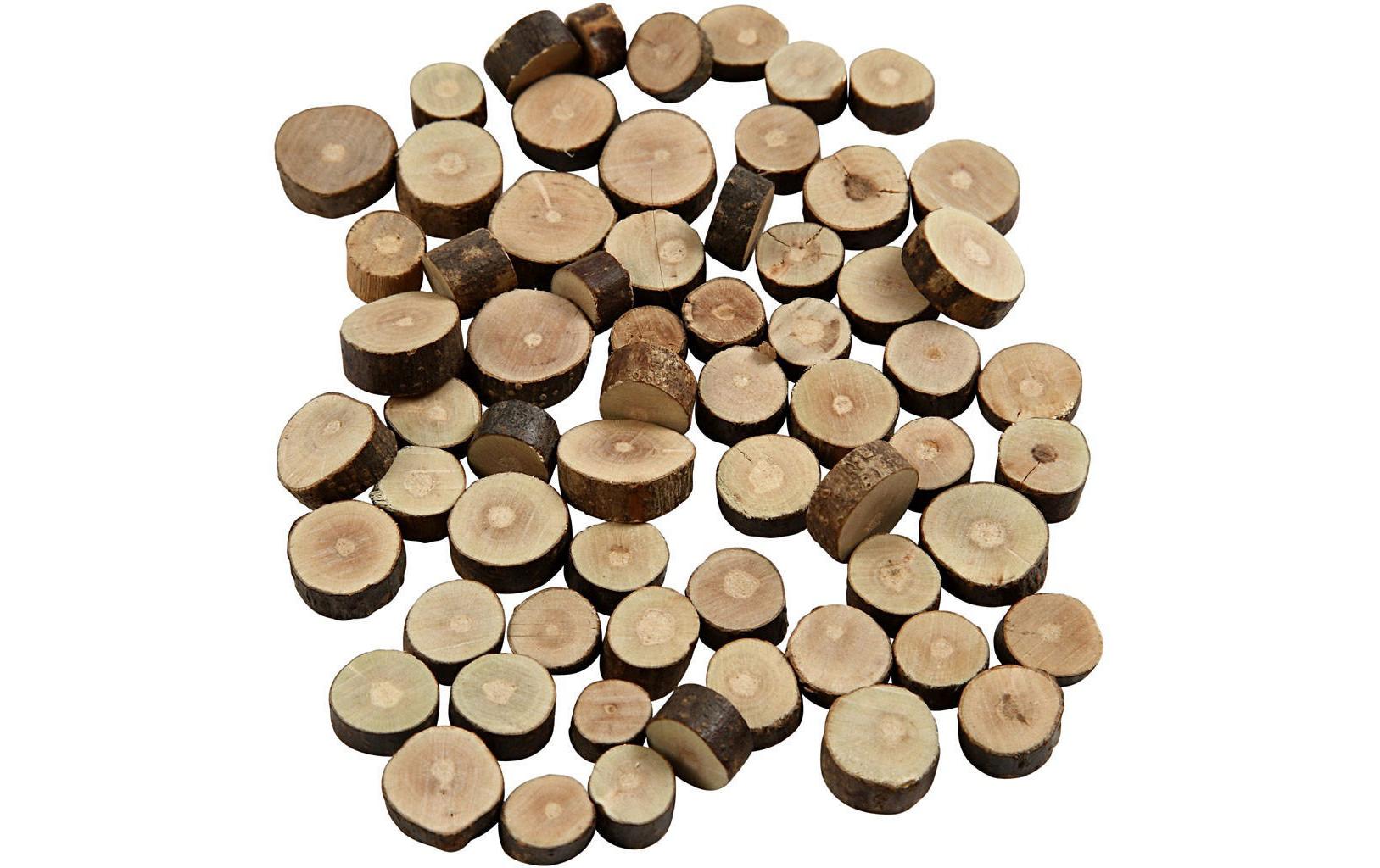 Creativ Company Holzmix 10-15 mm Stärke 5 mm, 230 g