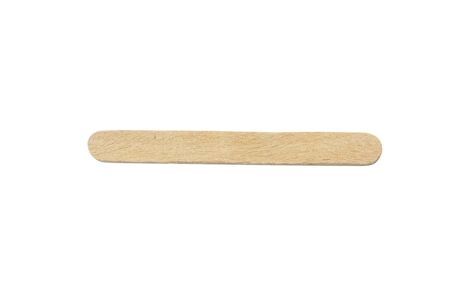Creativ Company Glacestängeli 5.5 cm x 6 mm 50 Stück, Birke