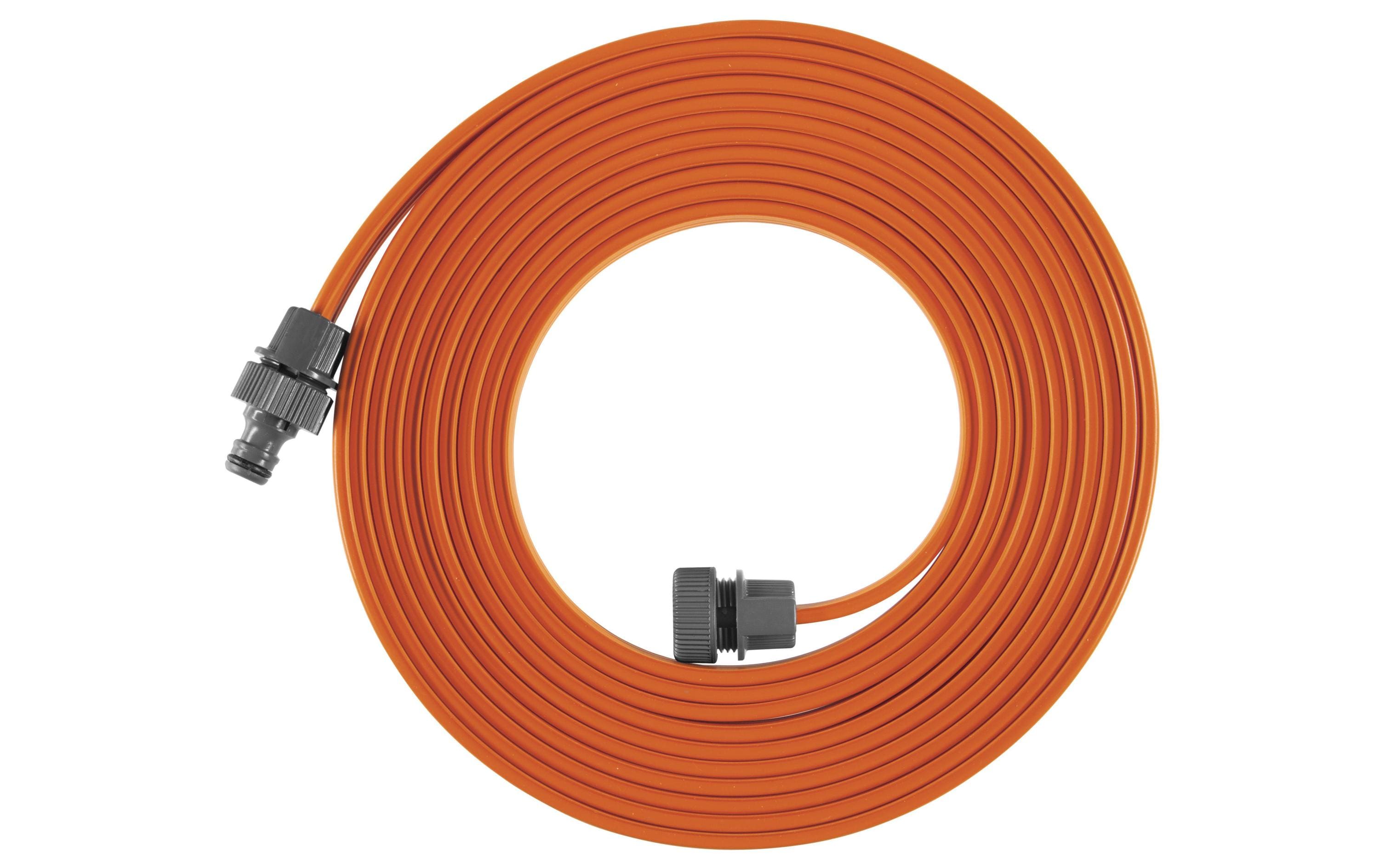 Gardena Schlauch-Regner komplett mit Armaturen, Länge 7,5 m