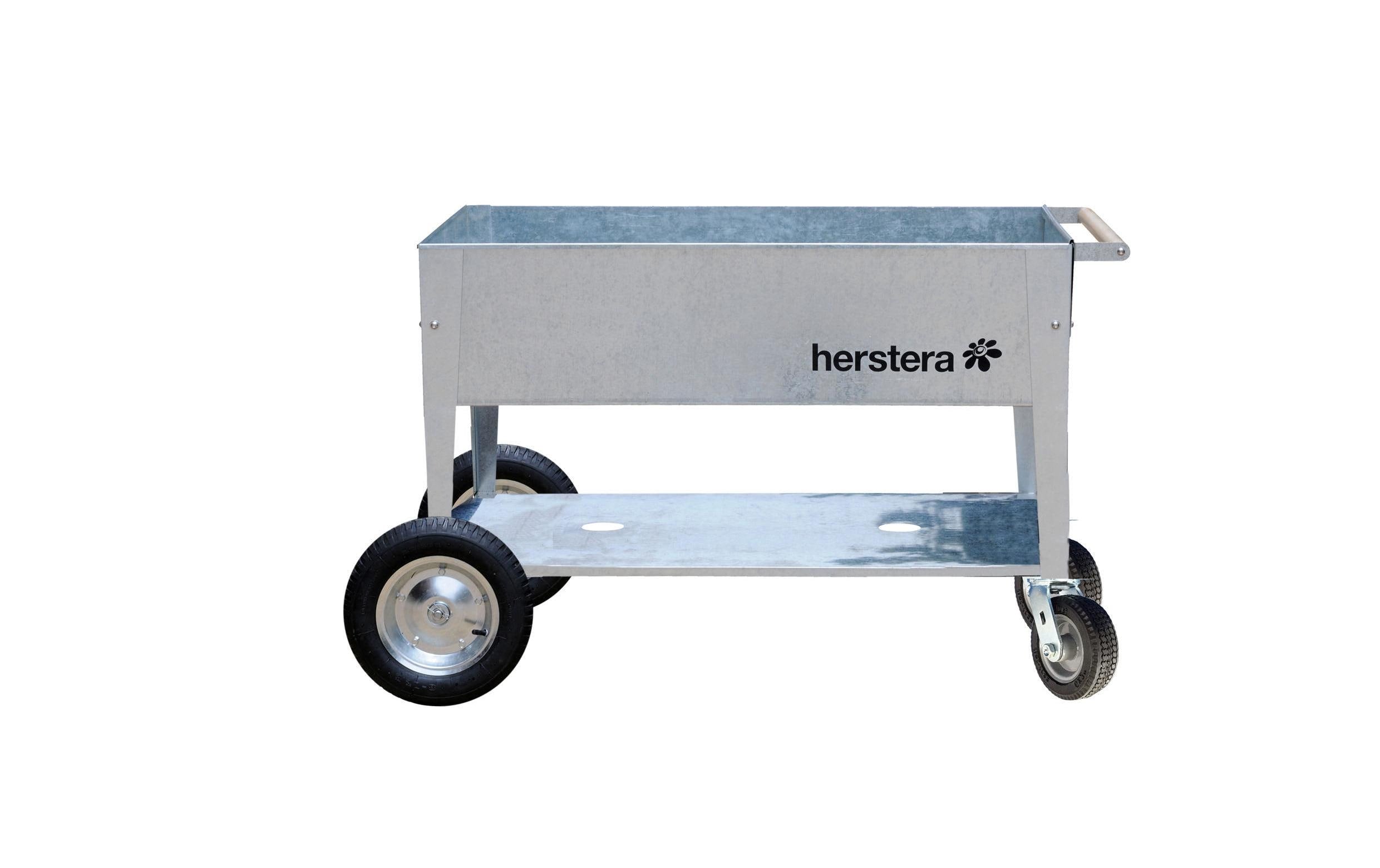 Herstera HU Swivel 120x60x84cm Galvanized