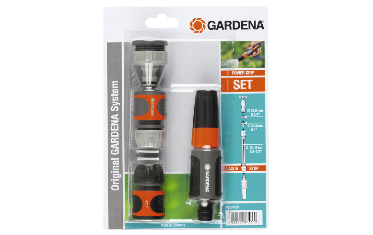 Gardena Grundausstattung Stufenlose Dosierung der Wassermenge