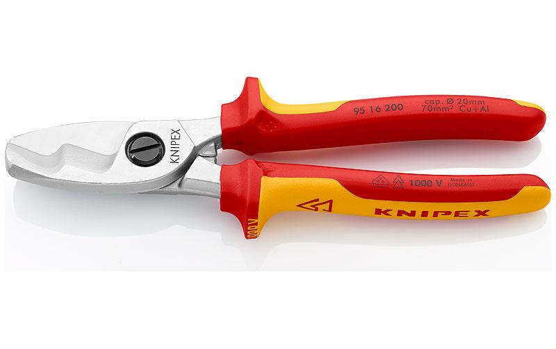 Kabelschere isoliert VDE-geprüft 200 mm