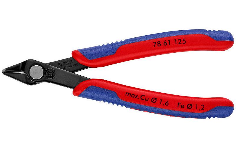 Electronic Super Knips brüniert 125 mm Glasfaserkabel geeignet