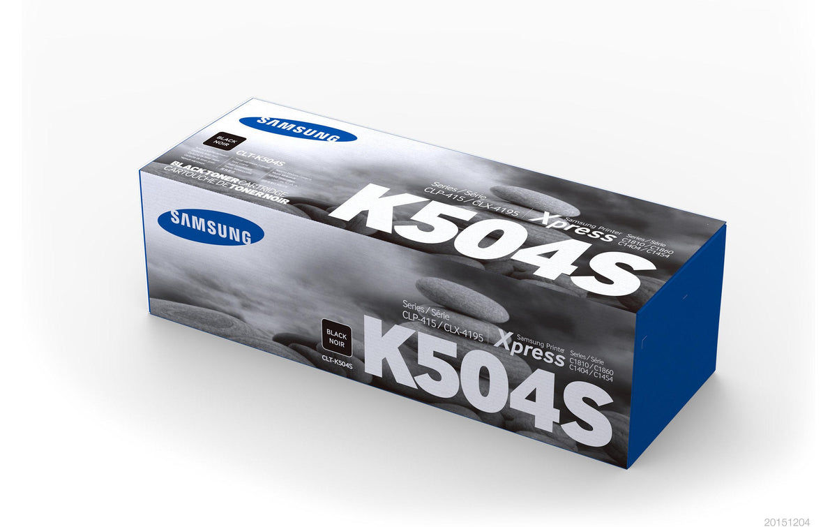 Samsung HP Toner CLT-K504S Black SU158A 2500 Seiten @5% Deckung