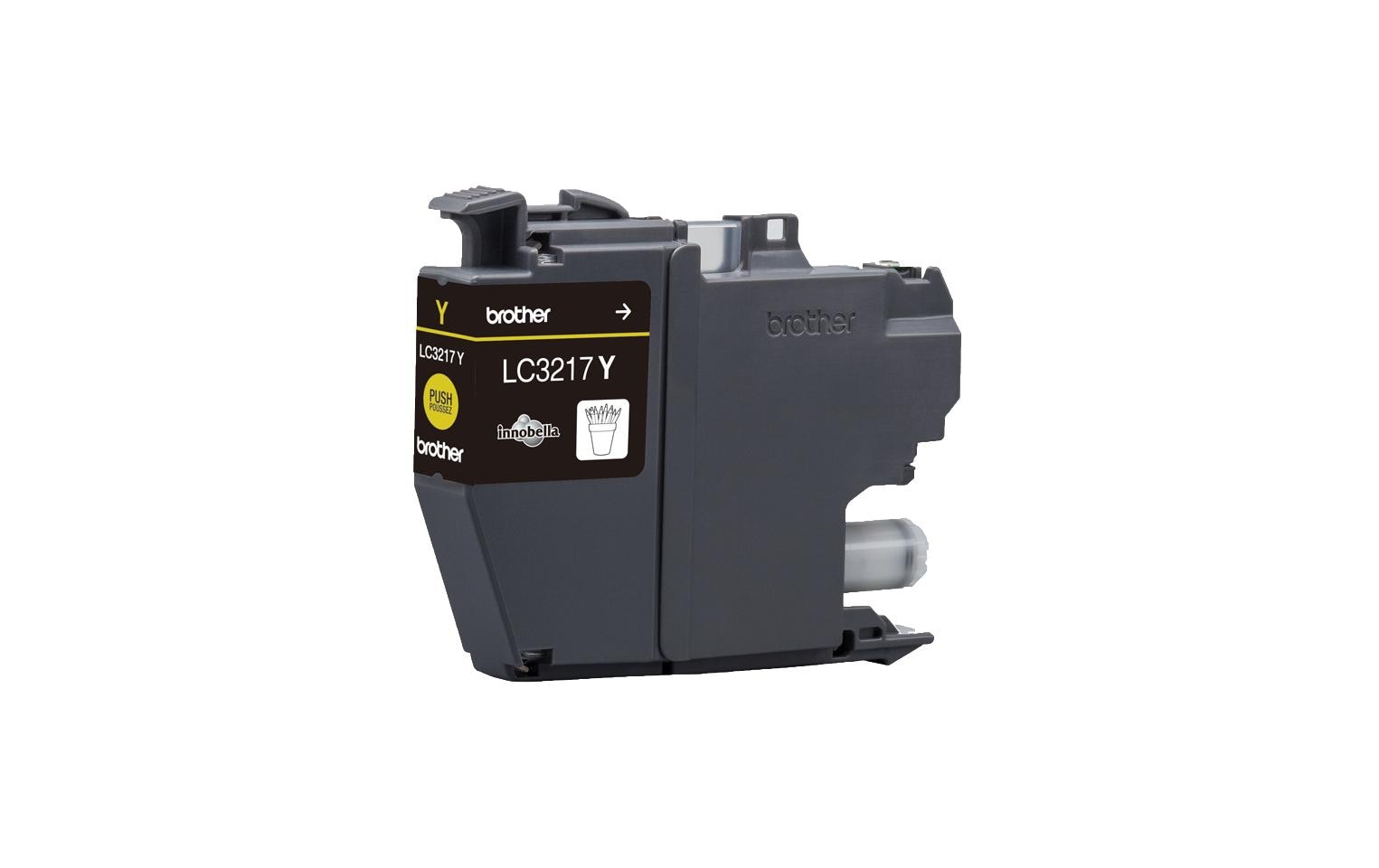 Tinte Brother LC-3217Y, yellow, 550 Seiten