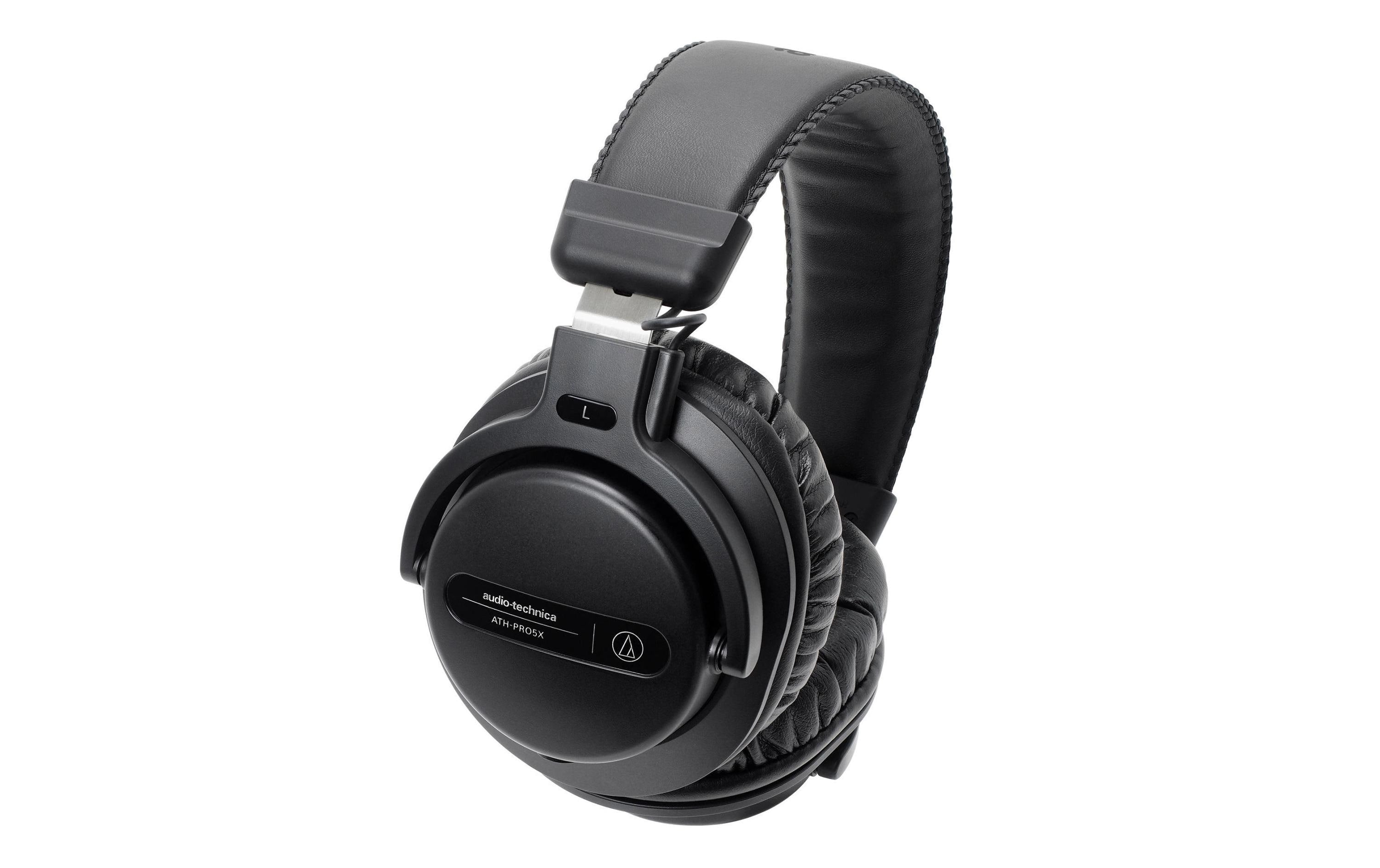 Audio-Technica ATH-PRO5X Over-Ear DJ Kopfhörer, schwarz