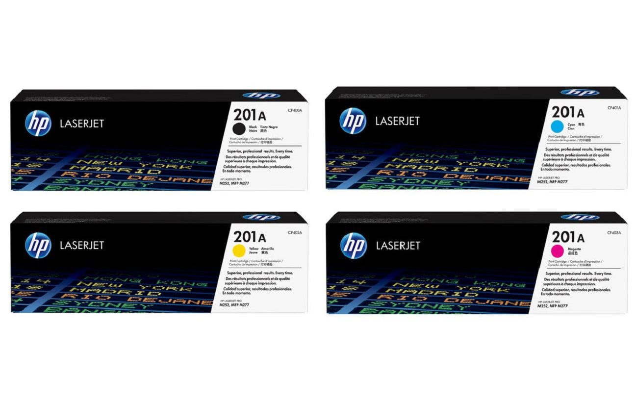 HP Rainbow Kit CF400A-CF403A je 1x CF400A, CF401A, CF402A, CF403A