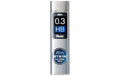 Pentel Druckbleistift-Minen Ain Stein 0.3mm HB, 15 Minen pro Dose