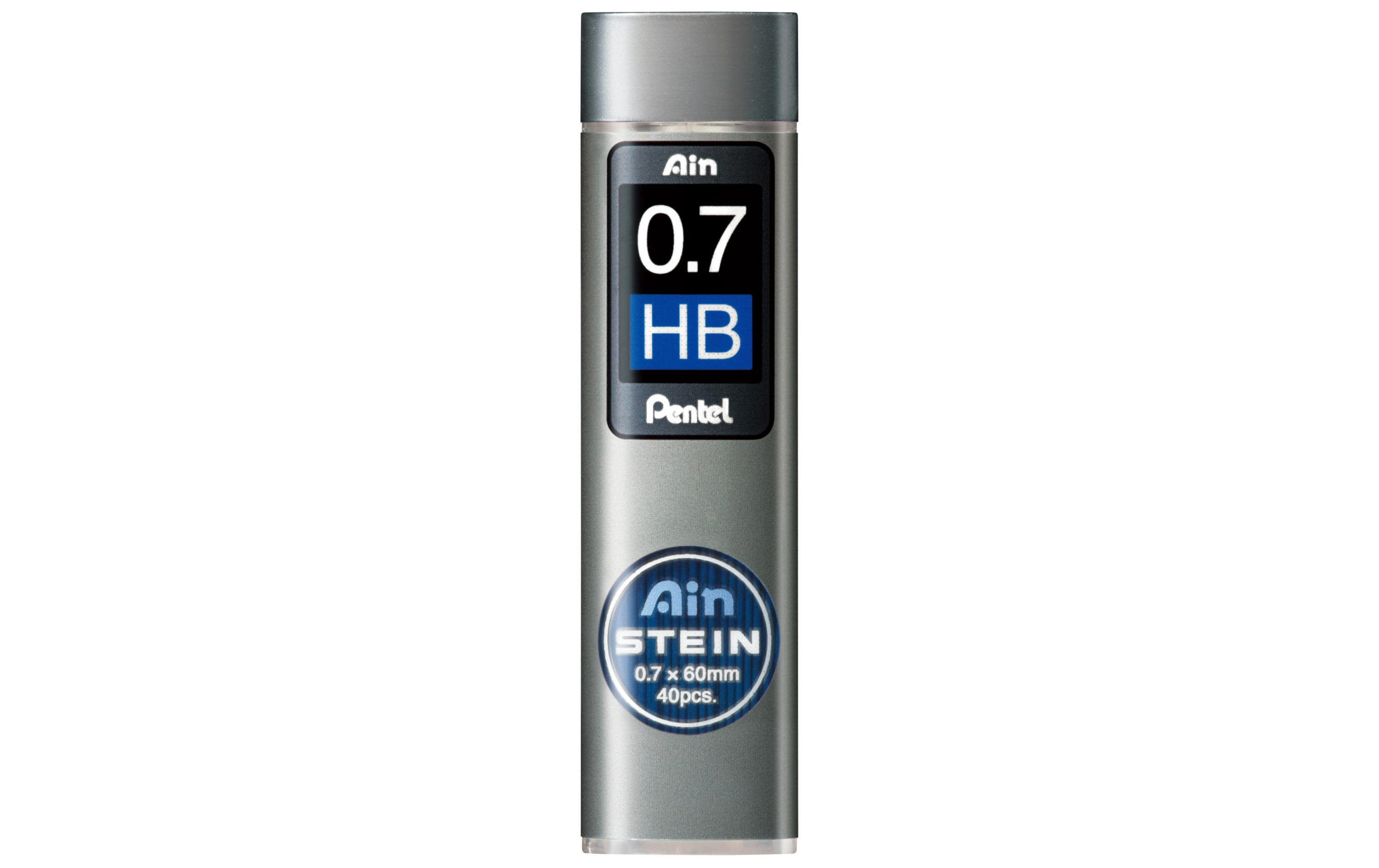 Pentel Druckbleistift-Minen Ain Stein 0.7mm HB, 40 Minen pro Dose