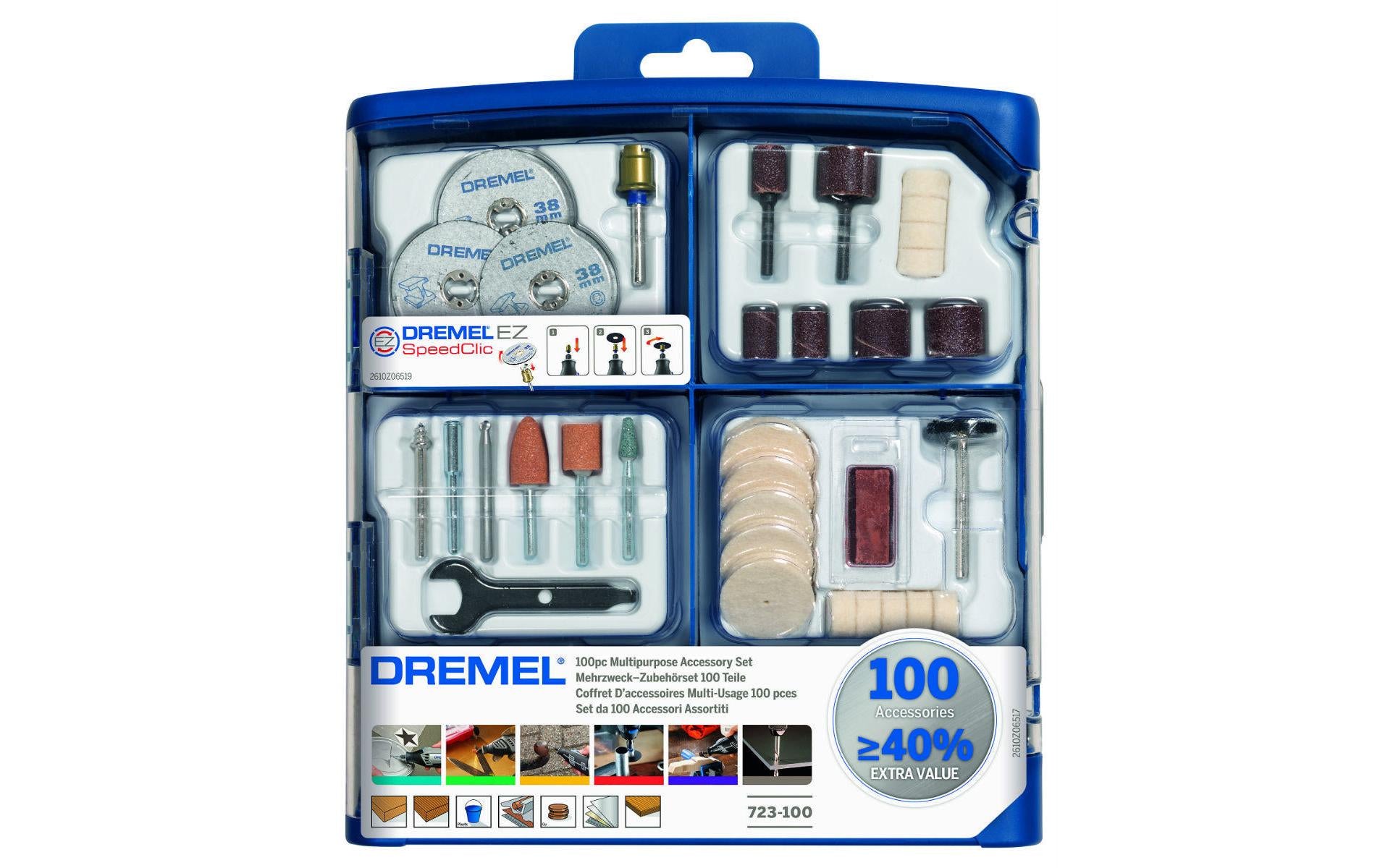 DREMEL Mehrzweck-Zubehörset 100 tlg.